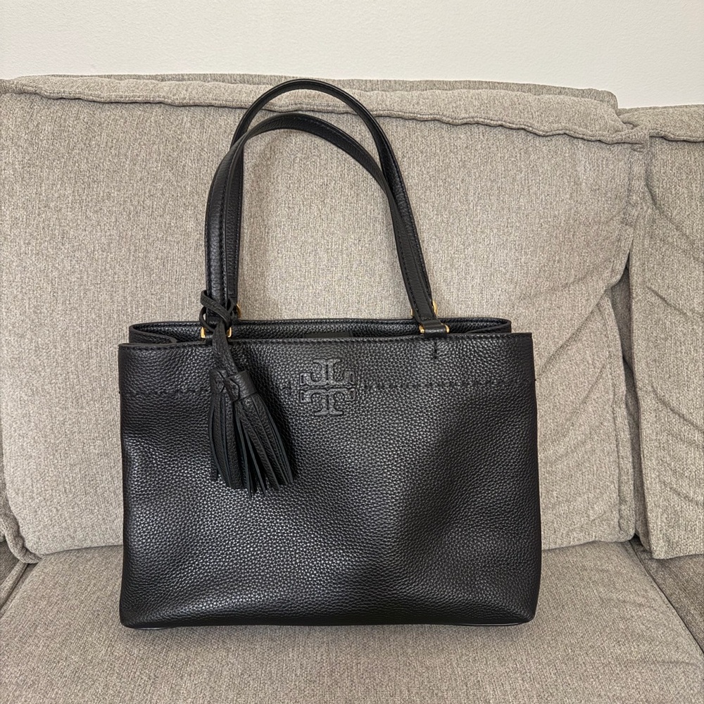 Tory Burch Leather Tote Bag (Satchel)